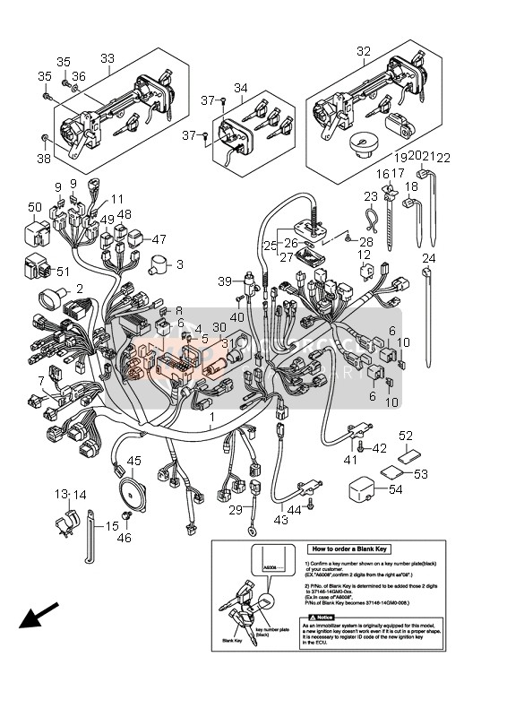 Wiring Harness (AN650A E24)